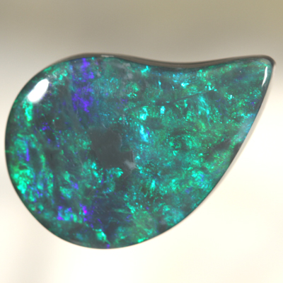 SOLID BLACK OPAL Large opal, golden turquoise and bottle green, top quality opal SEE VIDEO